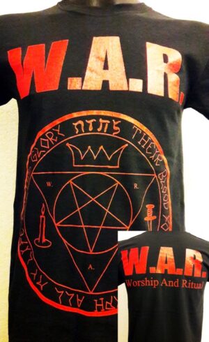 W.A.R. T-Shirt (red print)