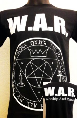 W.A.R. T-Shirt (white print)