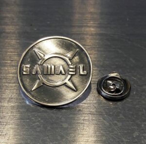 SAMAEL Metal Pin - Image 2
