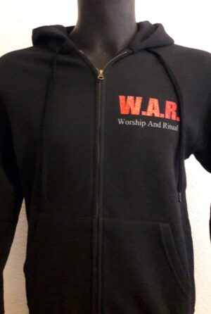 W.A.R. Zipper with printed Hood - Image 2