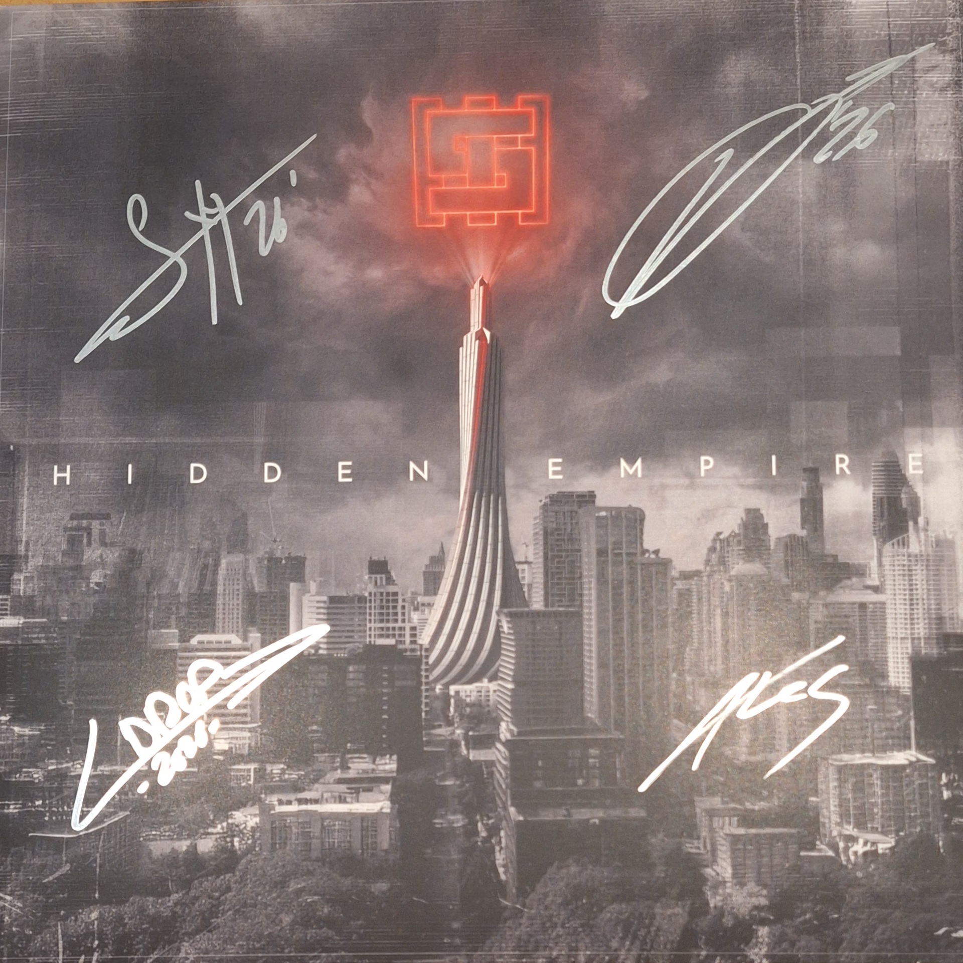 "Hidden Empire" 12 inch single signed